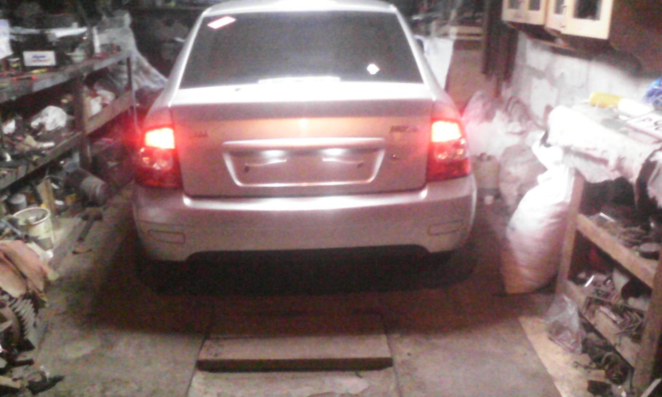 замена датчика положения педали сцепления и т.д — Lada Приора хэтчбек ...