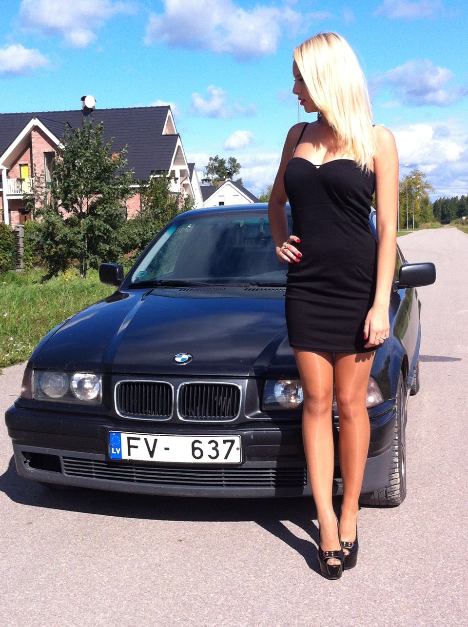 BMW e46 и девушки