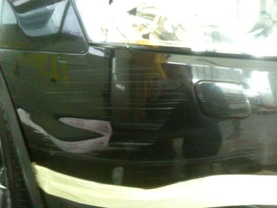 Убираем потертость на бампере. — Nissan Qashqai (1G), 2 л, 2008 года ...