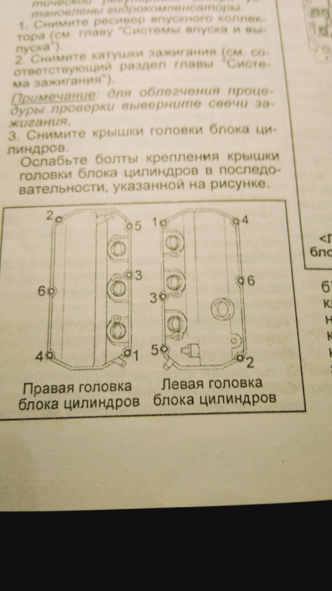 Порядок работы цилиндров луаз