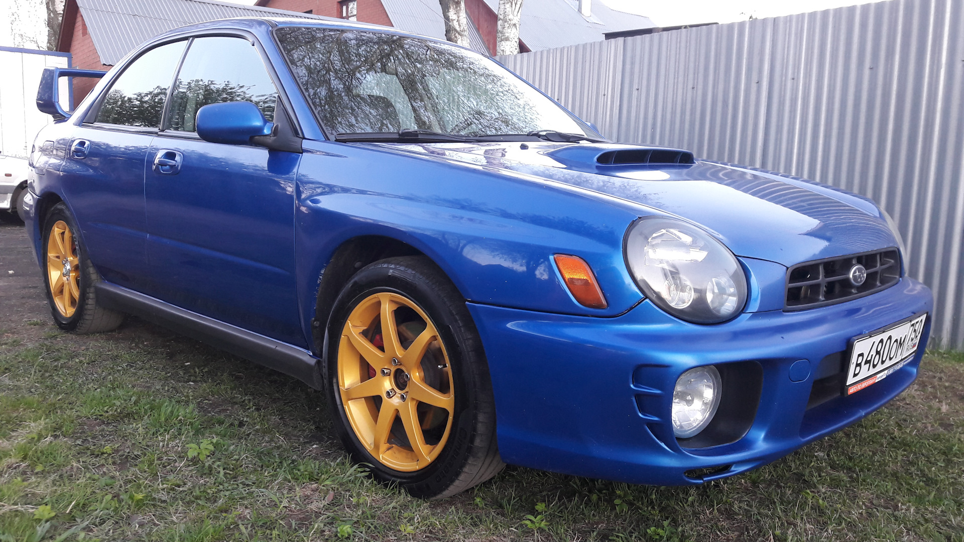 Subaru Impreza WRX (GD, GG) 2.0 бензиновый 2002 | оппозитный позитифф на  DRIVE2