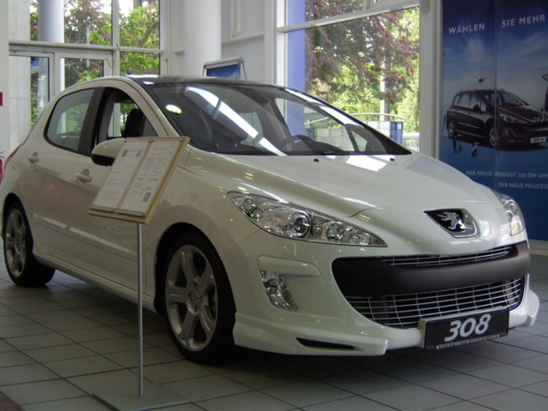 Стекло фары peugeot 308