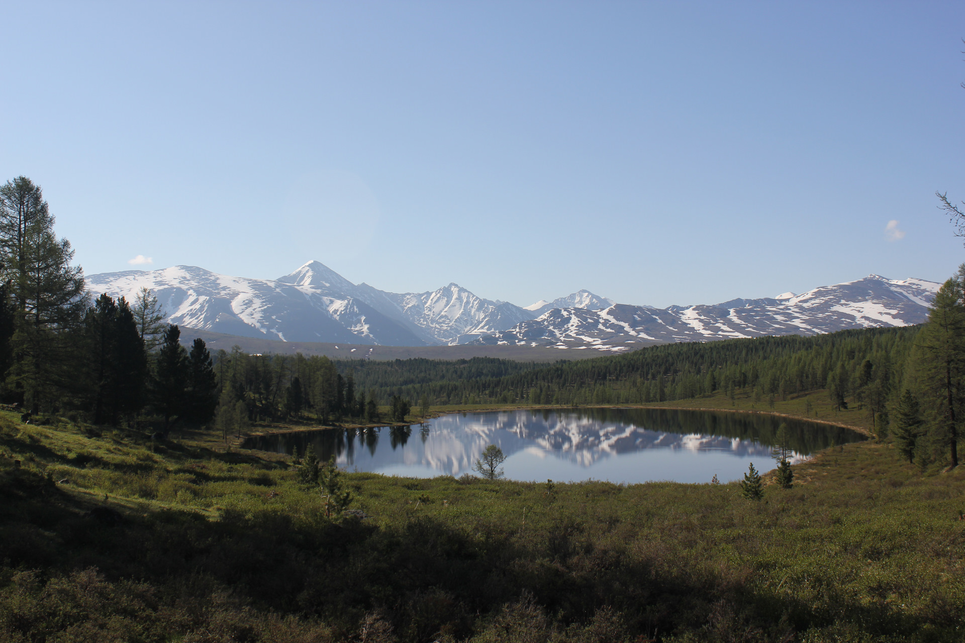 Улаганские озера горный Алтай