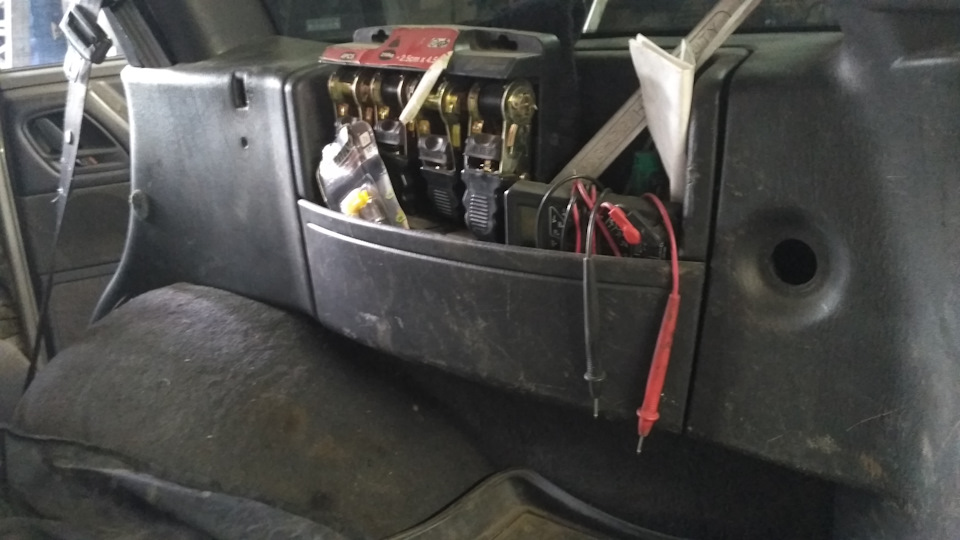 Пневмоподвеска. Установка компрессора. — Jeep Grand Cherokee (WJ), 4 л ...