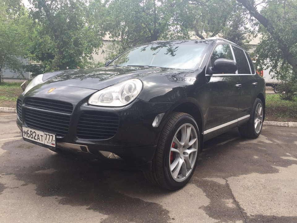 Porsche Cayenne 2006 черный