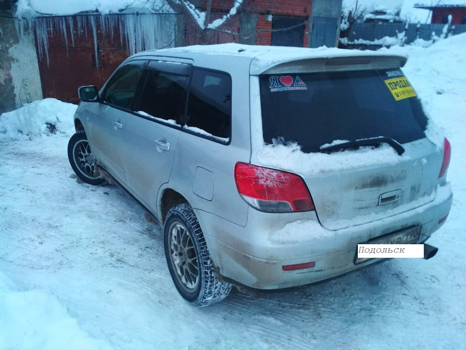 сфоткался для авито — Mitsubishi Airtrek, 2 л., 2001 года | продажа ...