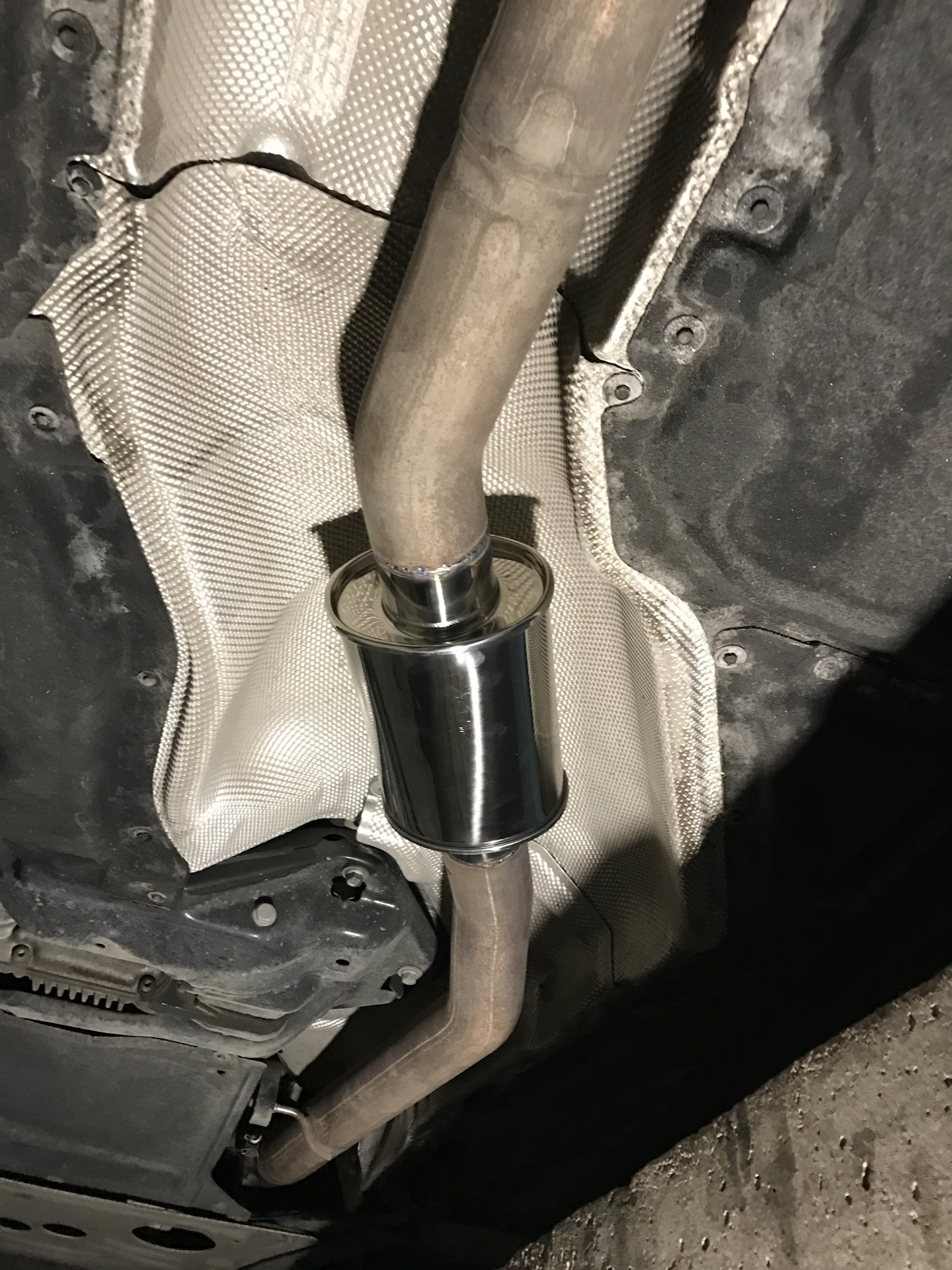 Выхлоп Perfomance + Резонатор VIBRANT Perfomance + Downpipe Mike's ...