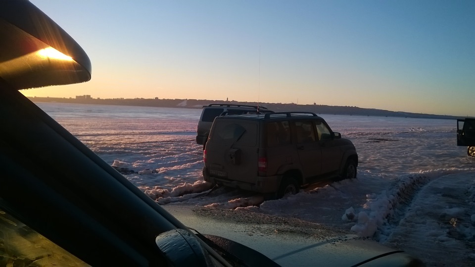 Заводи мотор, хватит киснуть дома . — УАЗ Patriot, 2,7 л, 2005 года ...