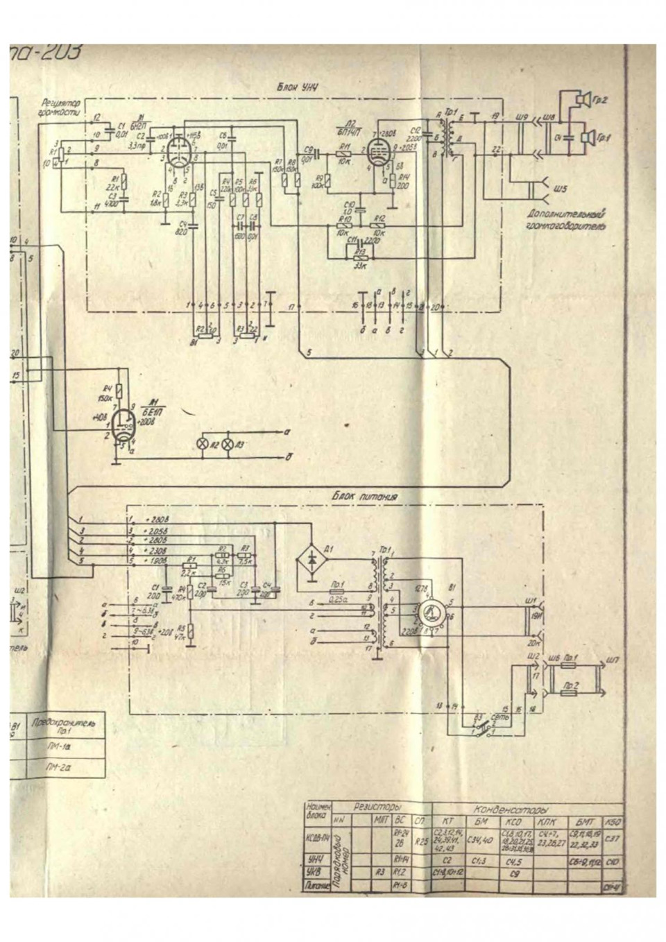 Кантата 204 схема