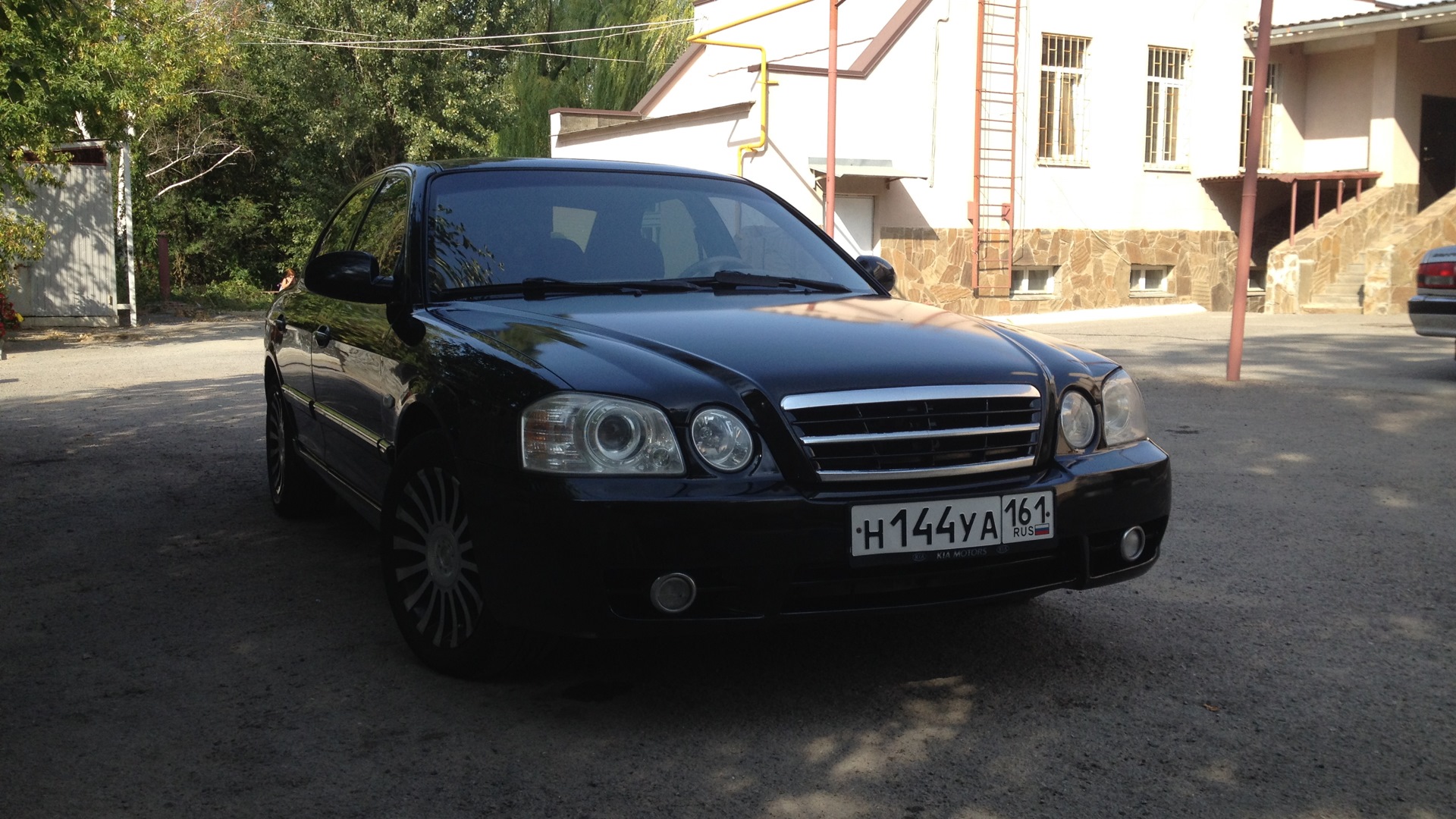 KIA Magentis I 2.5 бензиновый 2005 | ЧЕРНАЯ 2,5 V6 на DRIVE2