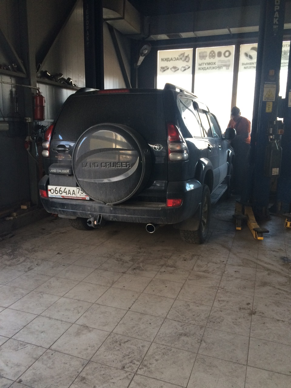 Посетили АТТ Балашиха — Toyota Land Cruiser Prado 120-series, 4 л, 2004 ...