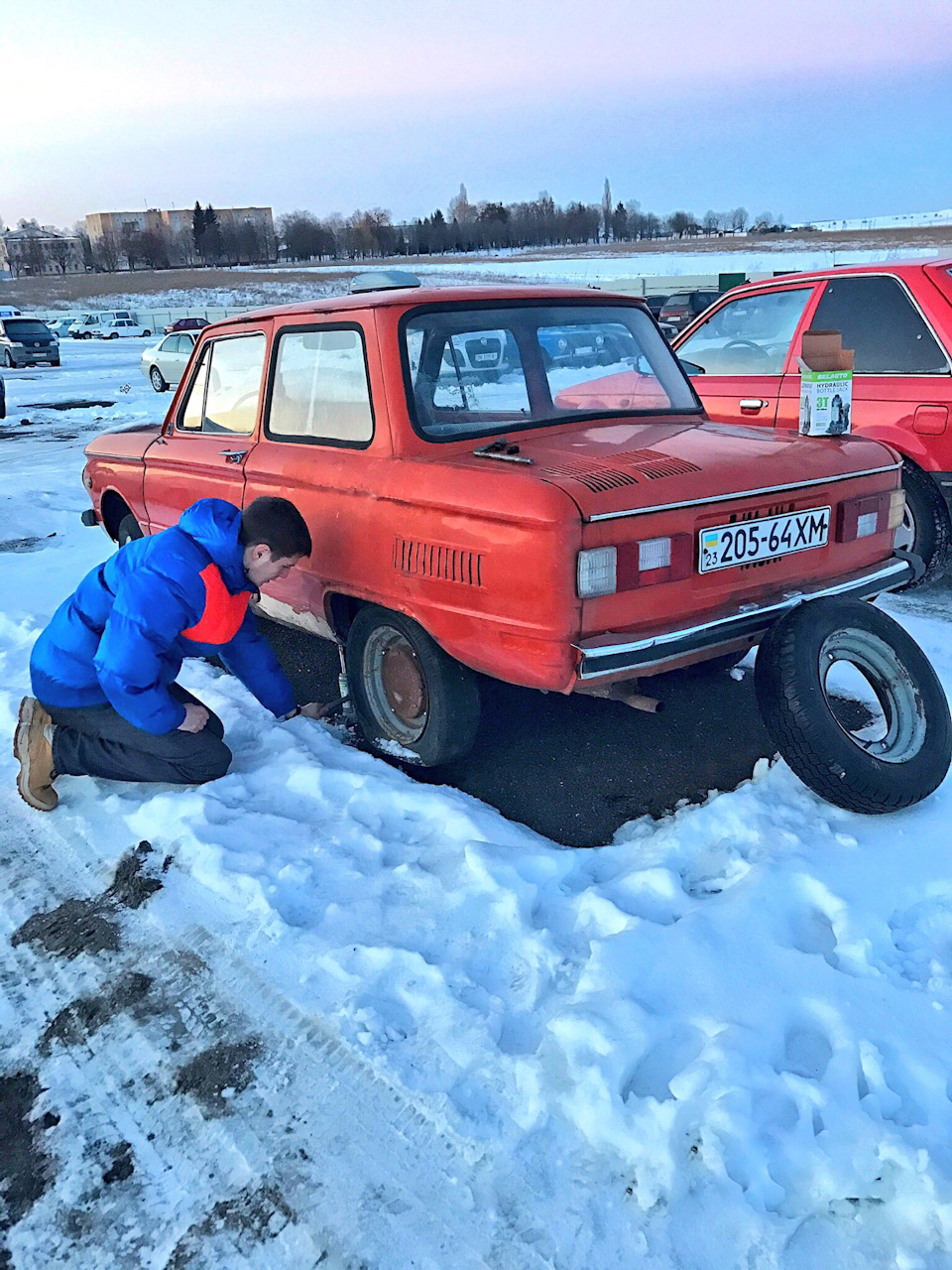 Безкамерка — ЗАЗ 968, 1,1 л, 1993 года | колёсные диски | DRIVE2