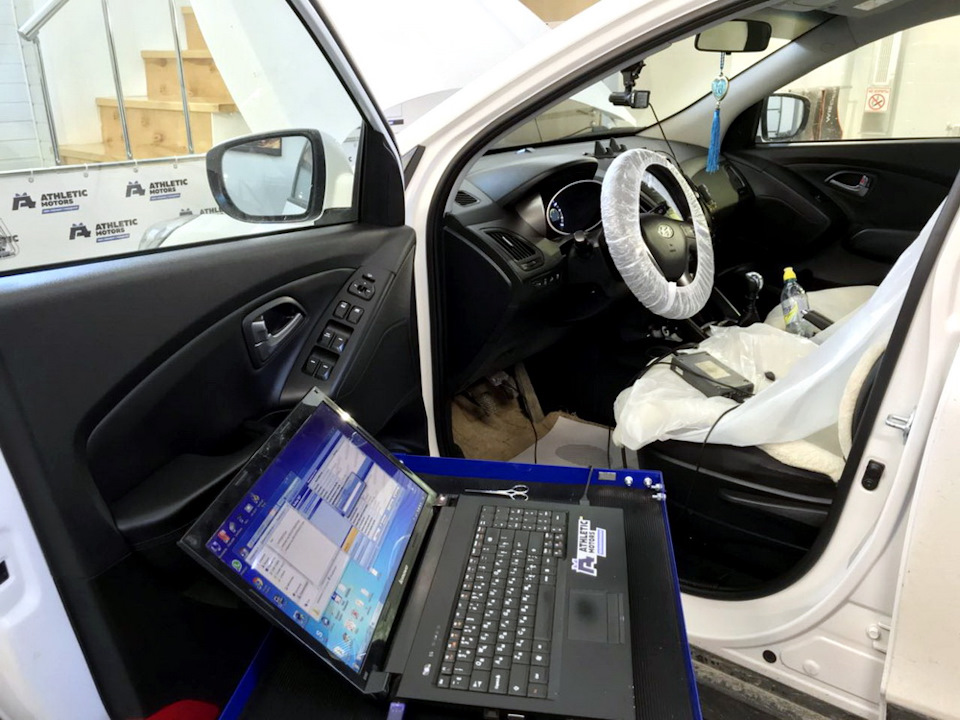 Выполнили установку пламегасителя вместо проблемного катализатора и чип ...