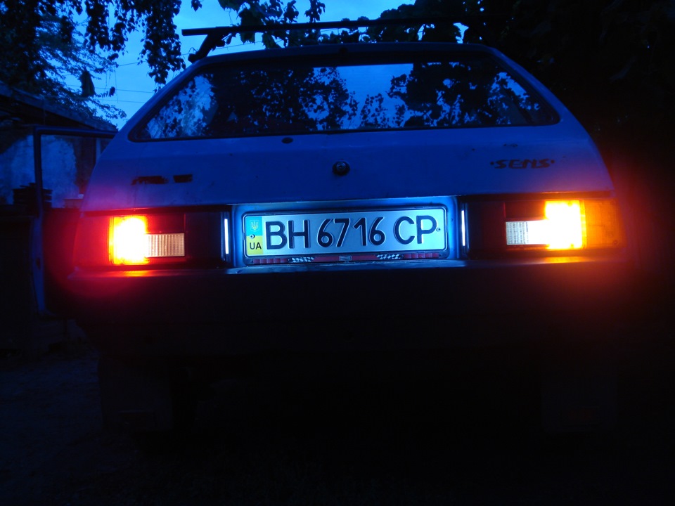 Светодиоды в задних фонарях — ЗАЗ 1102, 1,1 л, 1989 года | электроника ...