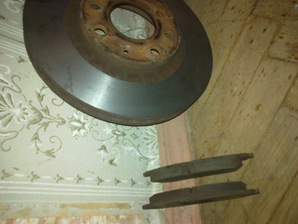 продам тормозные диски Р-14 256мм — Daewoo Lanos, 1,5 л, 2011 года ...