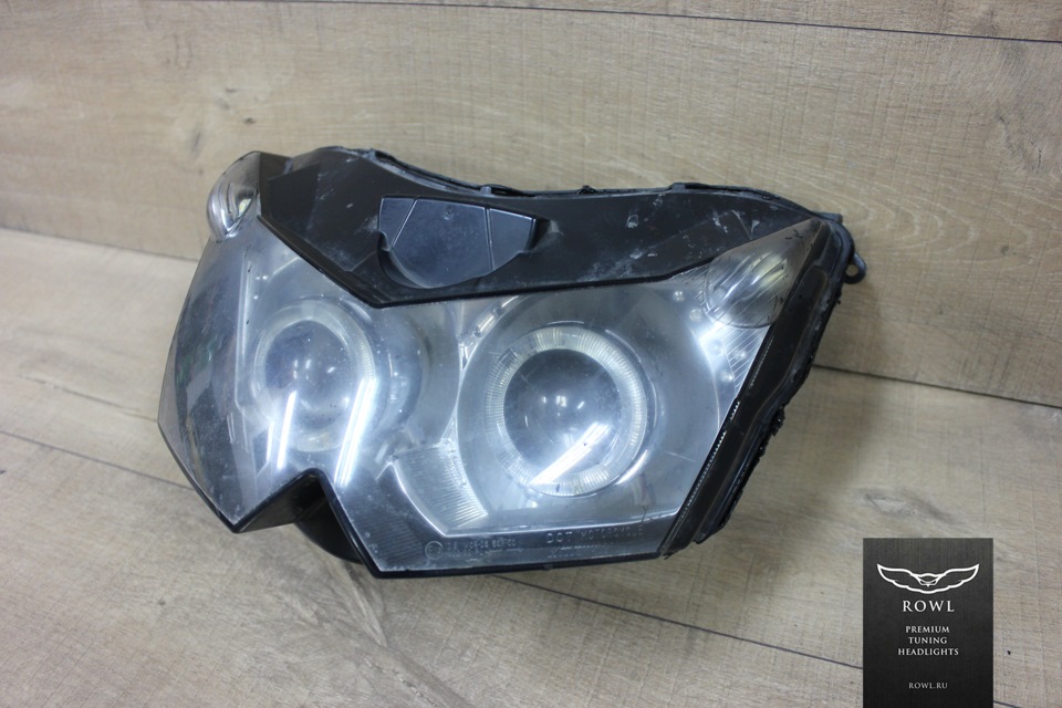 Kawasaki Z750 | Биксеноновые линзы Morimoto H1 — Студия Авто Света