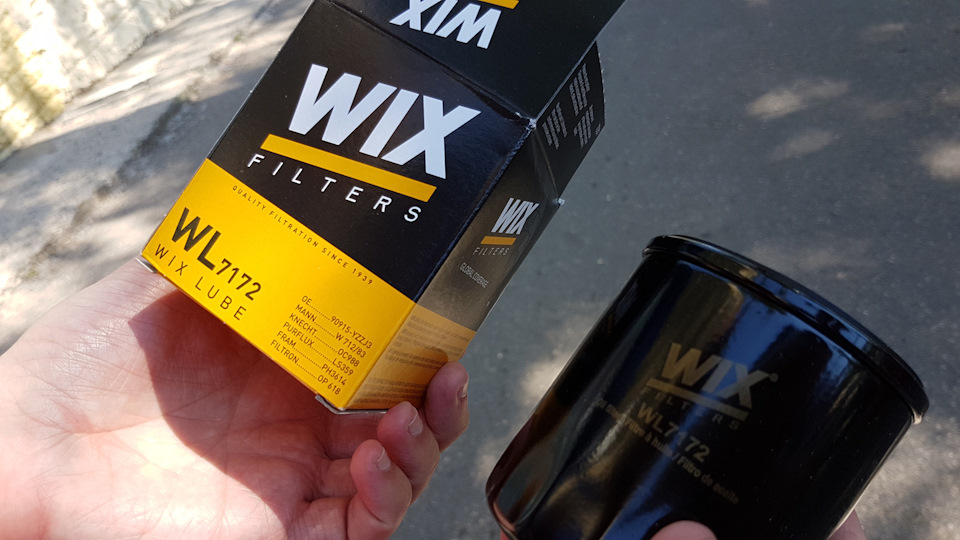 Фото в бортжурнале Toyota Solara I. Запчасти на фото: WL7172, 90915YZZJ3, W71283, C988, LS359, PH3614, OP618