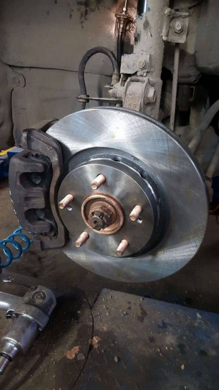 Ребрейдинг тормозов + пару фото — Mitsubishi Lancer X, 2 л, 2008 года ...