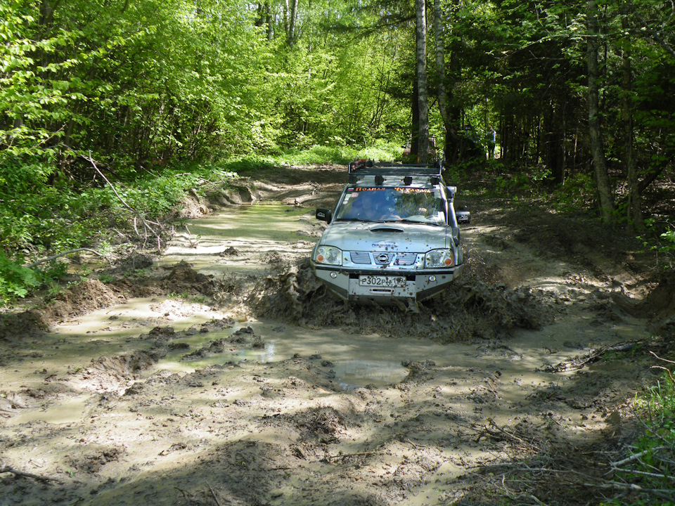вот както так и ехали — Nissan Patrol (Y61)