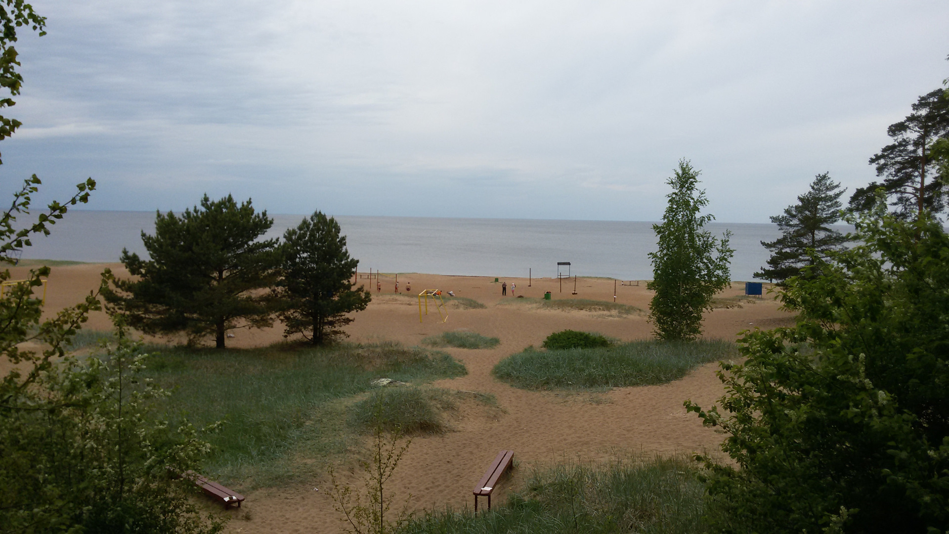 Сосновый Бор Ленинградская область пляж