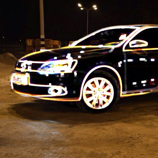 Замена \"Ходовых огней\" и Подфарников на Диоды — Volkswagen Jetta VI, 1 ...