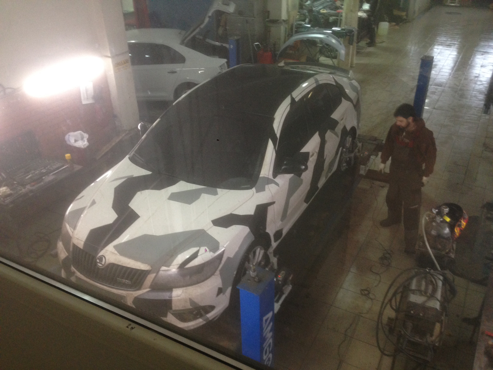 Переделывают развал — Skoda Octavia RS A5 Mk2, 2 л, 2011 года | визит ...