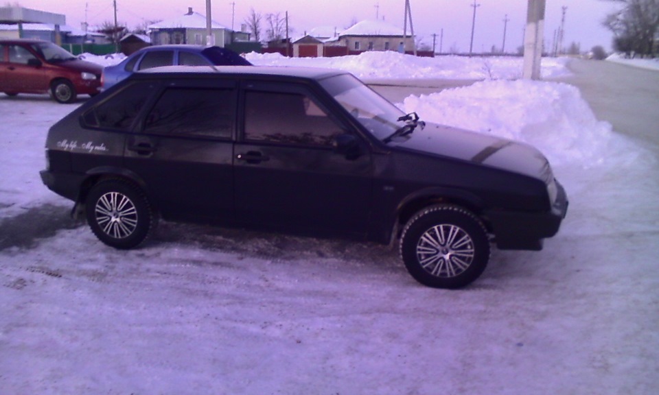 Купил литые диски с резиной — Lada 2109, 1,5 л, 1988 года | колёсные ...