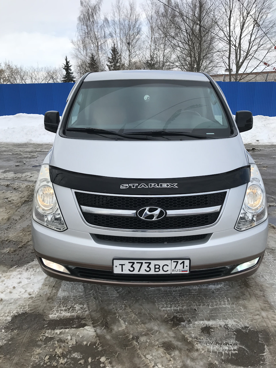 Мойка перед установкой камеры заднего вида — Hyundai H-1 (2G), 2,5 л, 2008  года | мойка | DRIVE2