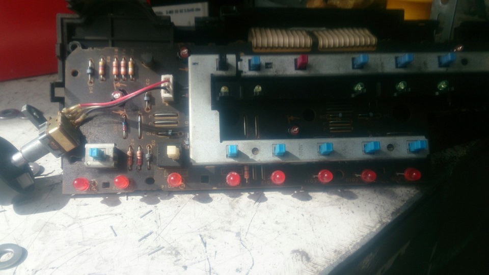 пересвет панели и спидометра — Toyota Mark II (90), 2 л, 1994 года ...