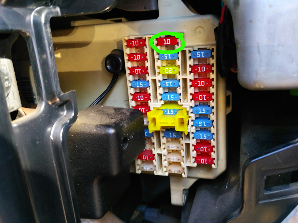 Электрорегулировка зеркал — KIA Ceed (1G), 1,6 л, 2007 года ...