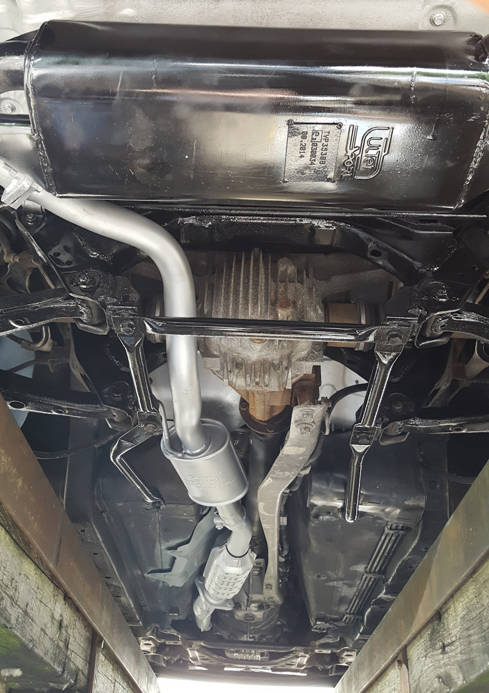 выхлопная система — Mazda MX-5 (NB), 1,6 л, 1998 года | своими руками ...