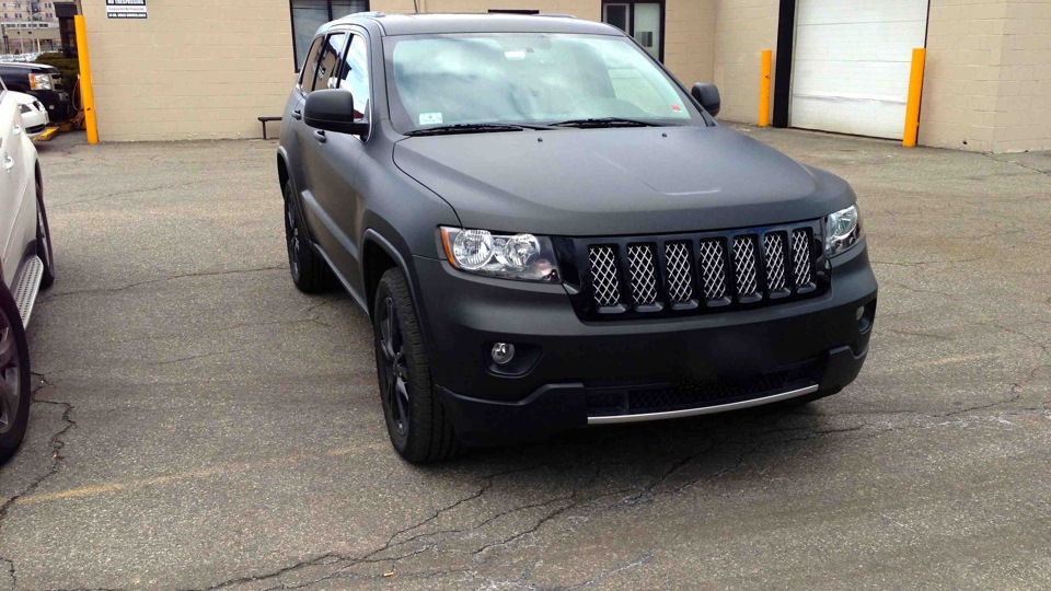 mat black jeep grand cherokee