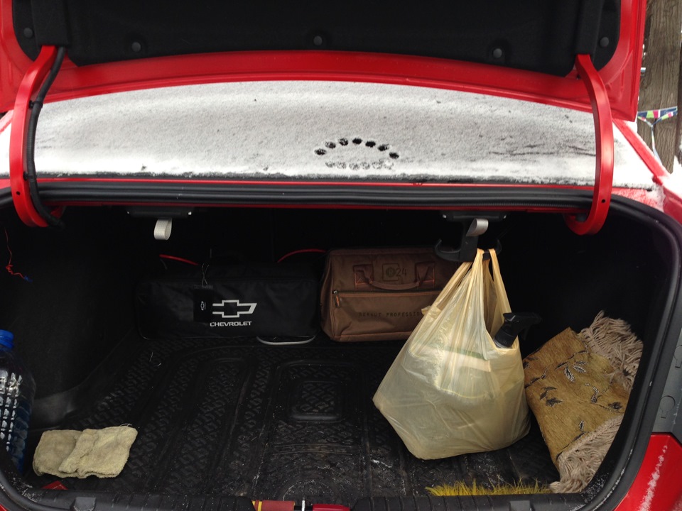 Доработка багажника. — Chevrolet Cruze (1G), 1,8 л, 2013 года | тюнинг ...