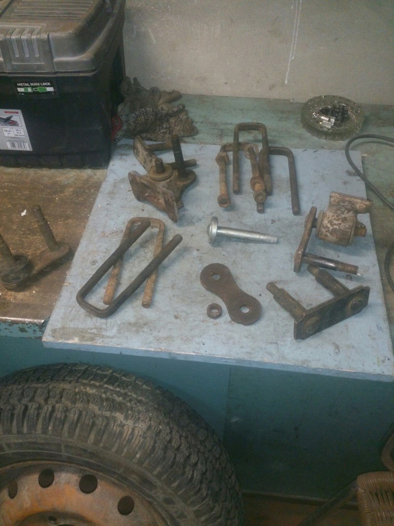 Немного запчастей и колхоза и как всегда вопрос — ГАЗ 69, 2,4 л, 1963 ...