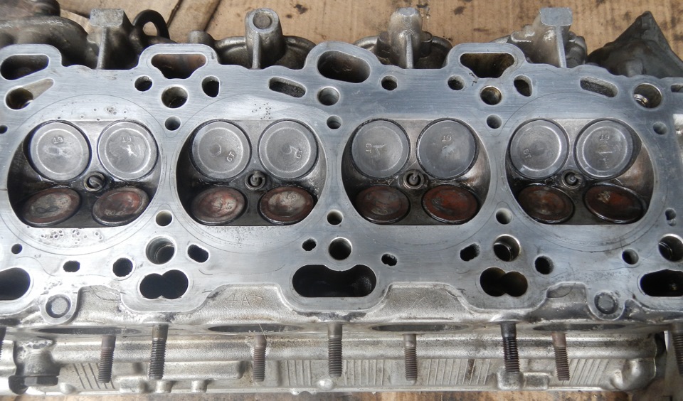 Ремонт двигателя: Сборка головы. — Mitsubishi Lancer IX, 2 л, 2004 года ...