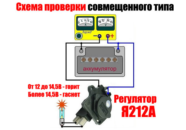 Как проверить снятый реле регулятор