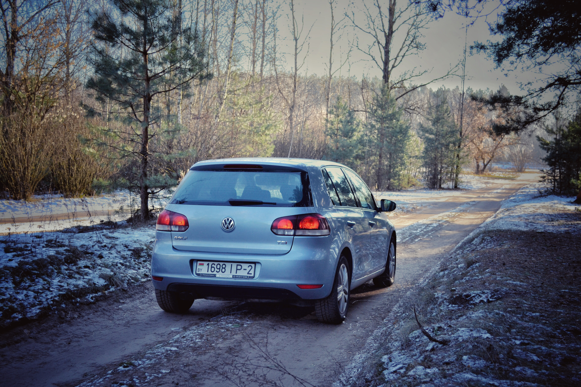 Volkswagen Golf 6 зима