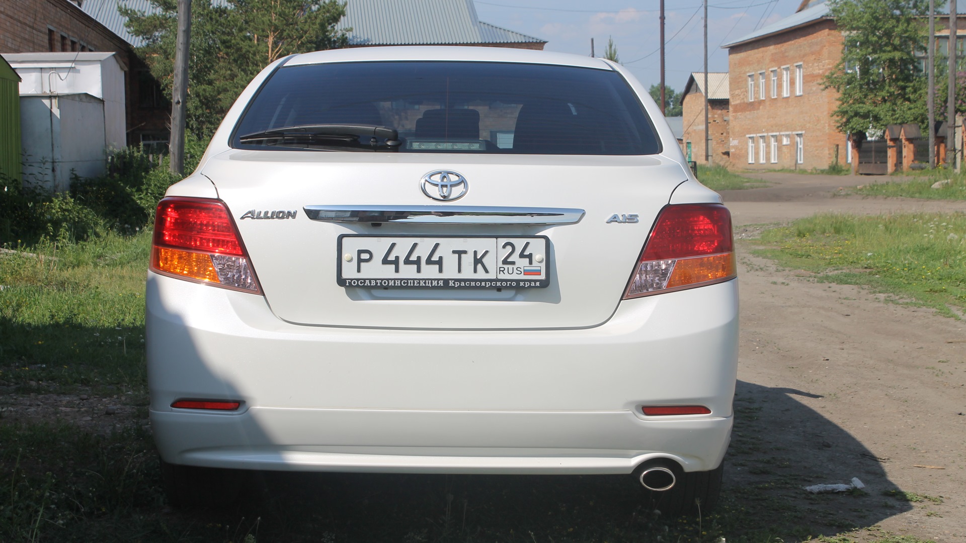 Toyota Allion (T260) 1.5 бензиновый 2007 | NZT-260 на DRIVE2