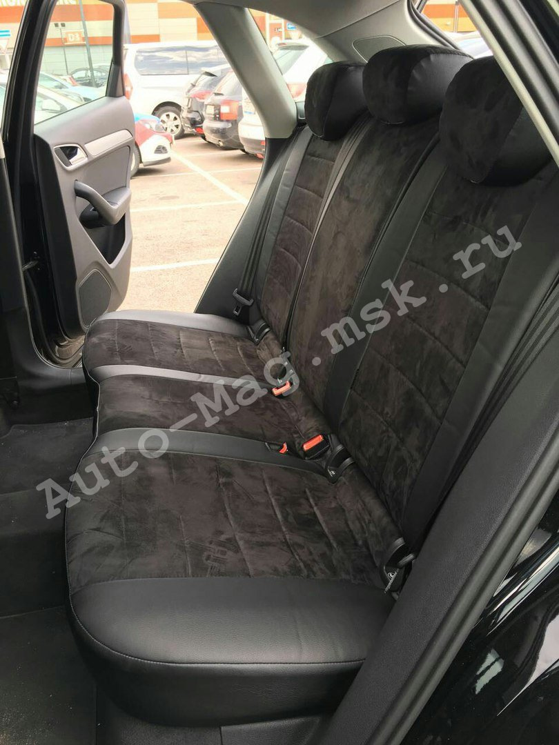 Чехлы для Ауди Q3 из алькантары от Автопилот — Auto-mag.msk.ru на DRIVE2