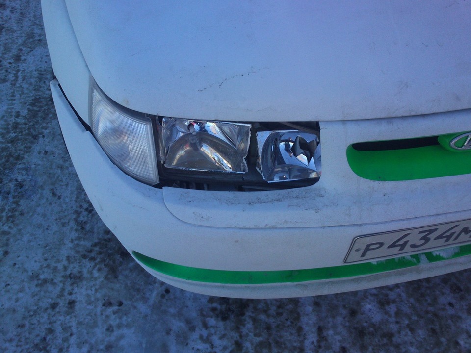 поставил на учет — Lada 21106, 2 л, 2000 года | ДТП | DRIVE2