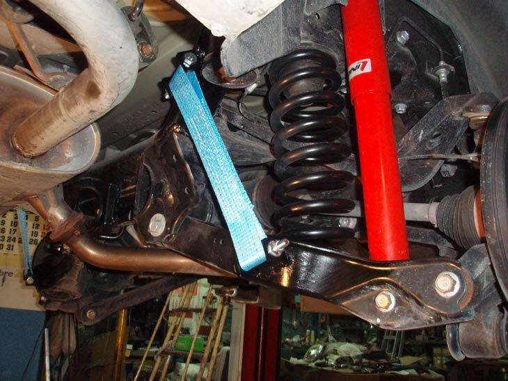 Ограничители хода подвески вниз, или что делать, чтобы не обрывало ...