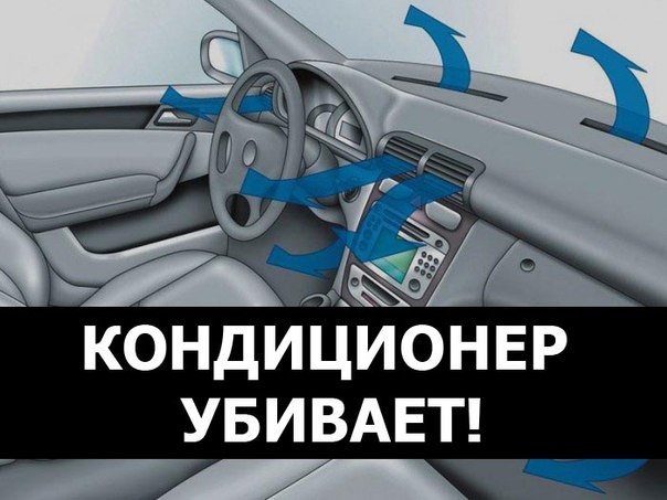 Хватит пользоваться кондиционером в машине ☠ (Для обсуждения) — DRIVE2