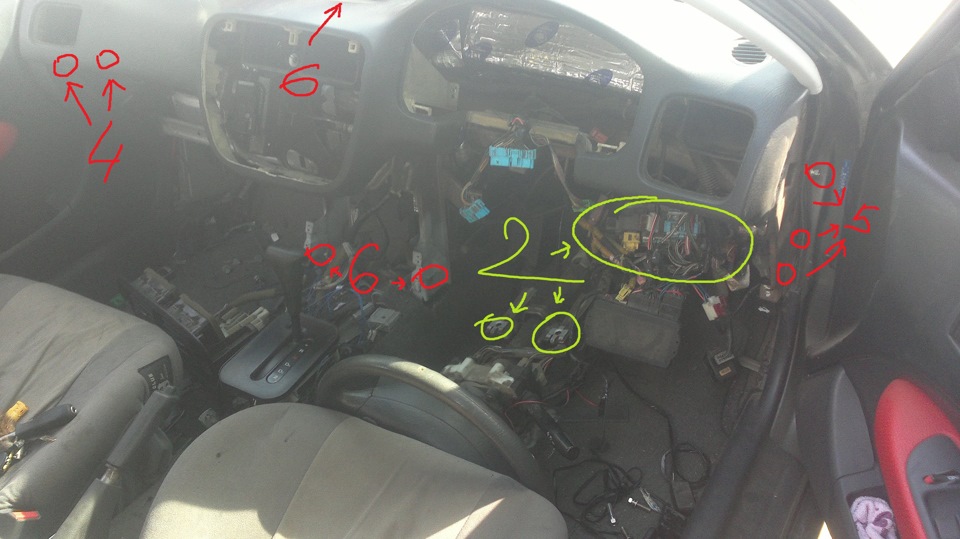 Чистка печки со снятием торпеды + ШВИ — Honda Civic Hatchback (6G), 2 л ...