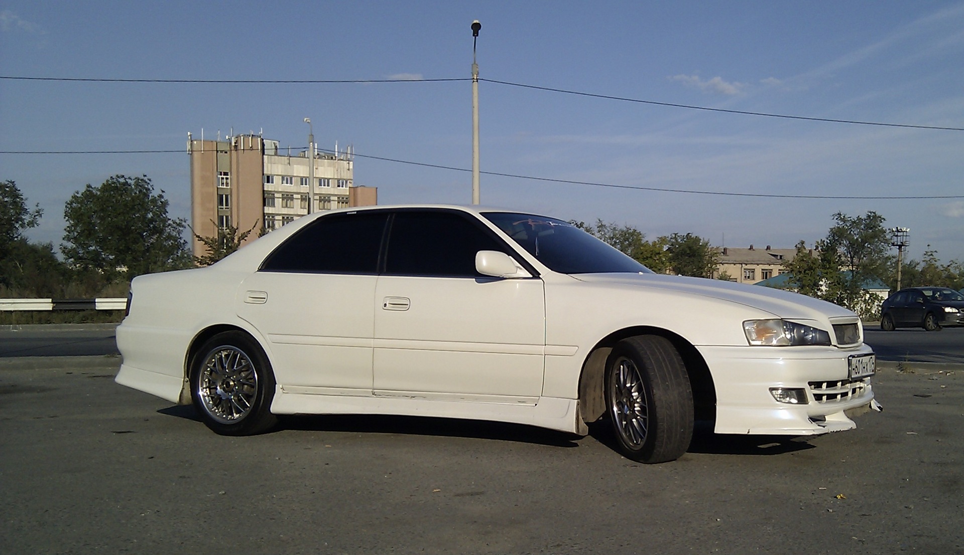 Новые фотки, время свободное появилось сфоткал на телефон=) качество не  судить=) — Toyota Chaser (100), 2,5 л, 1998 года | мойка | DRIVE2