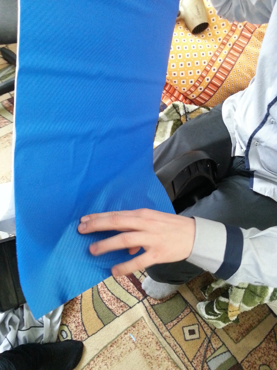 Обтяжка панели карбоном — Daewoo Matiz (M100, M150), 0,8 л., 2007 года ...