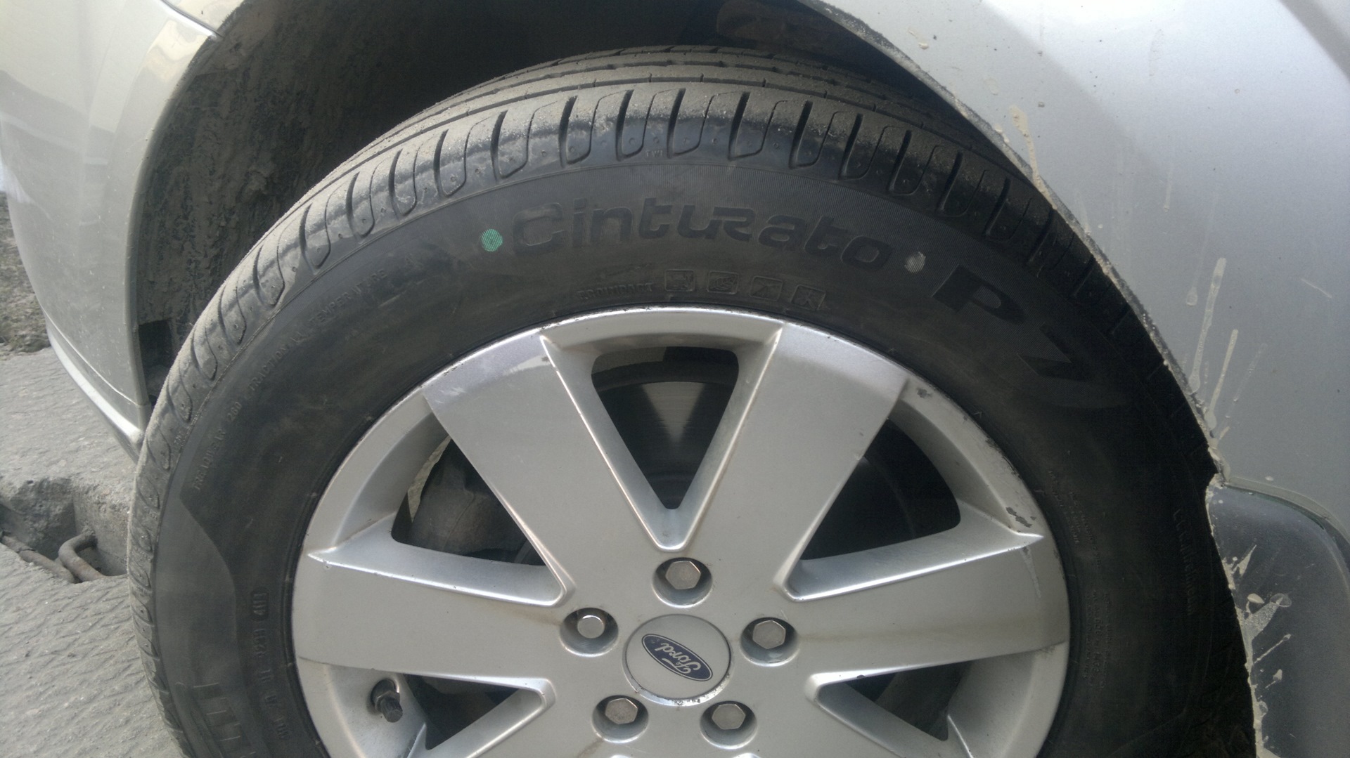 Летние шины PIRELLI cinturato p7 215/55/R16 93V — Ford Mondeo III, 2 л ...
