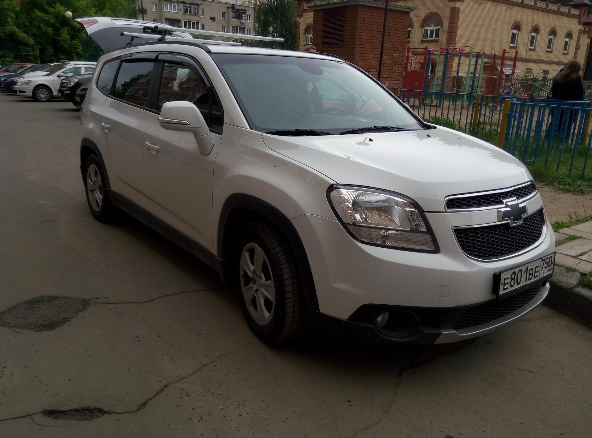 наконец затонИровался — Chevrolet Orlando (1G), 1,8 л, 2014 года ...