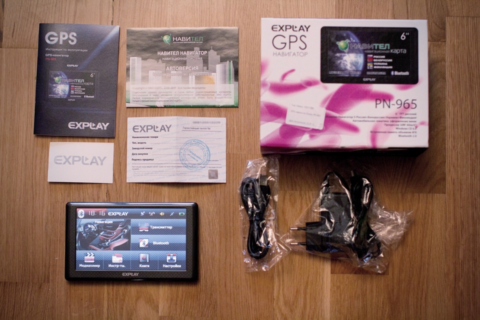 Карты для навигаторов explay бесплатно Навигатор Explay PN-965 - Renault Logan (1G), 1,4 л, 2012 года аксессуары DRIVE2