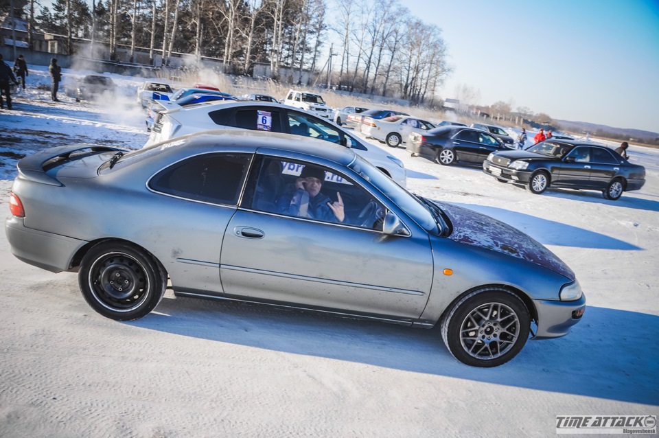 Любительский рали спринт 2 этап WTA — Toyota Sprinter Trueno (100), 1,6 ...
