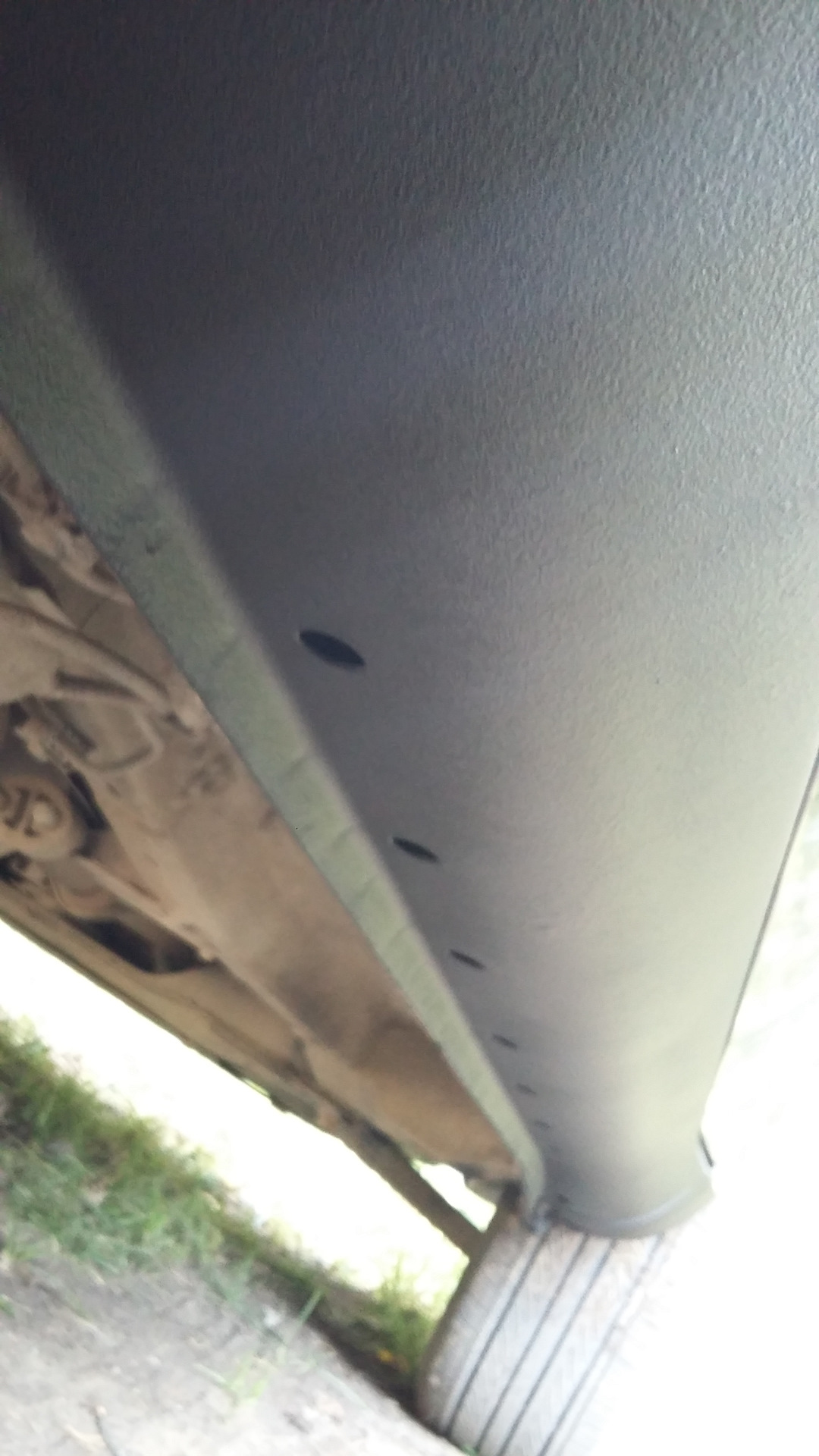 Защита порогов. — ТагАЗ Vortex Tingo, 1,8 л, 2010 года | своими руками ...